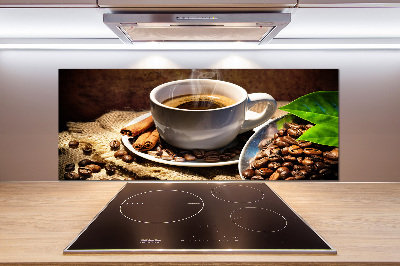 Küchen wandpaneel Eine Tasse Kaffee