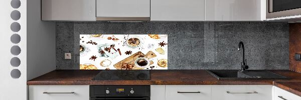 Glasrückwand für die küche Morgenkaffee