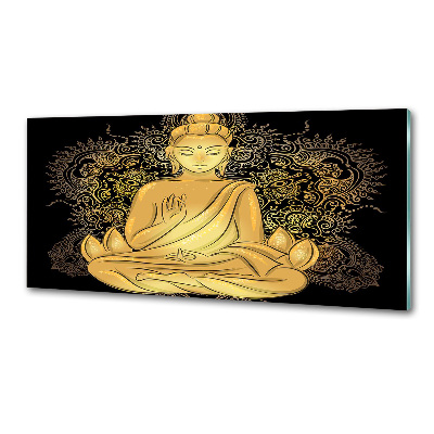 Küchen wandpaneel Sitzender Buddha