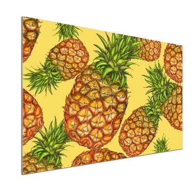 Platte für Küchenrückwand Ananas