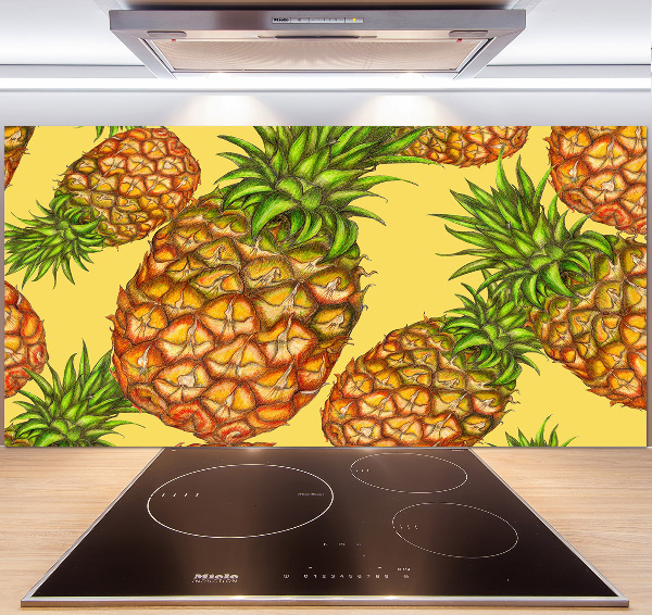 Platte für Küchenrückwand Ananas