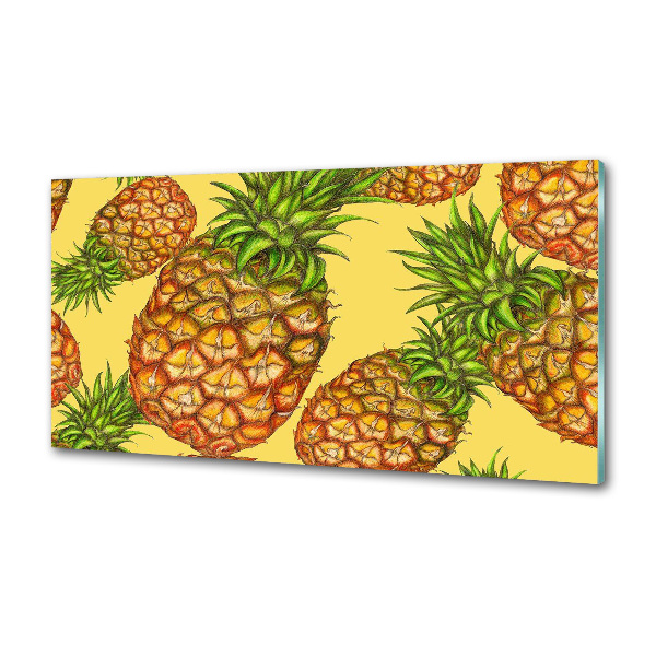 Platte für Küchenrückwand Ananas