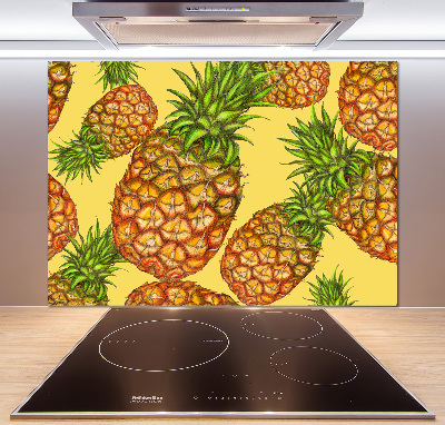 Platte für Küchenrückwand Ananas