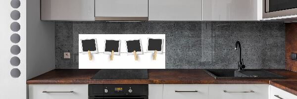 Glasrückwand für die küche Bilderrahmen