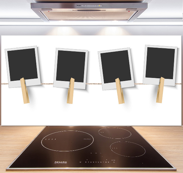 Glasrückwand für die küche Bilderrahmen