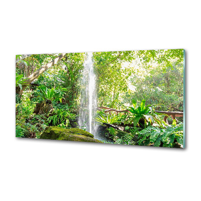 Platte für Küchenrückwand Wasserfall