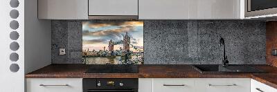 Glasrückwand für die küche Tower Bridge London