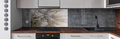 Küchen wandpaneel Löwenzahnsamen