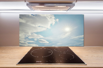 Küchen wandpaneel Wolken am Himmel