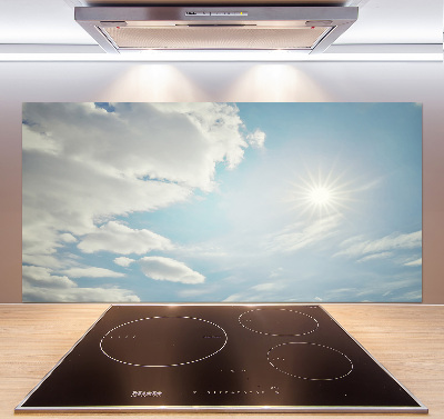 Küchen wandpaneel Wolken am Himmel