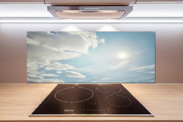 Küchen wandpaneel Wolken am Himmel