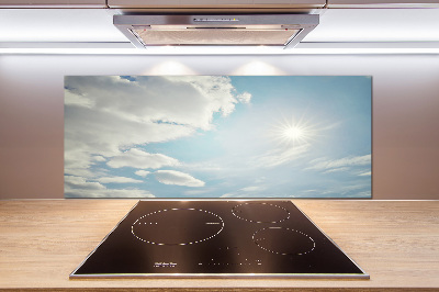 Küchen wandpaneel Wolken am Himmel