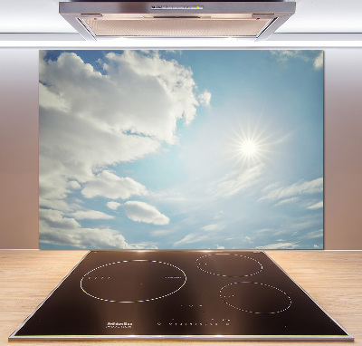 Küchen wandpaneel Wolken am Himmel