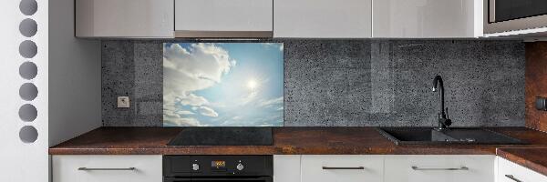 Küchen wandpaneel Wolken am Himmel