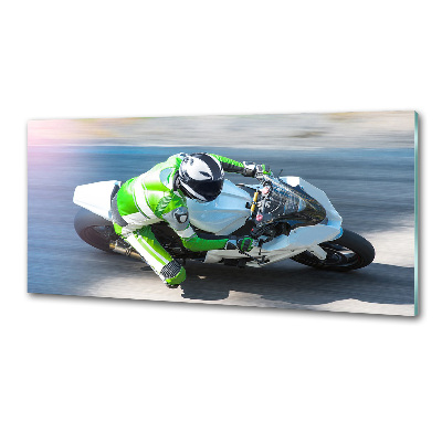 Küchen wandpaneel Motorradrennen