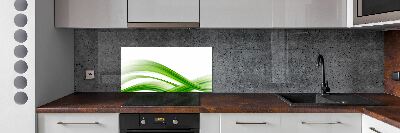 Platte für Küchenrückwand Abstrakte Wellen