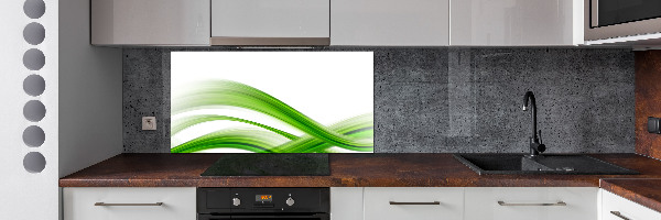 Platte für Küchenrückwand Abstrakte Wellen