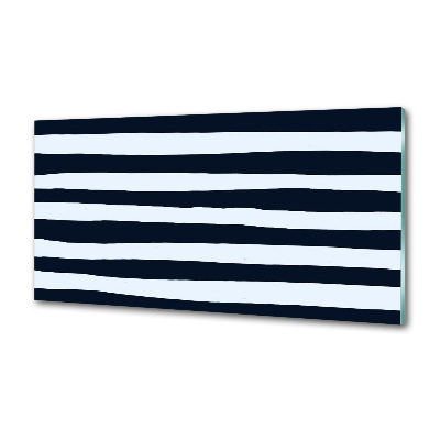 Glasrückwand für die küche Gestreifter Hintergrund