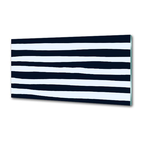 Glasrückwand für die küche Gestreifter Hintergrund