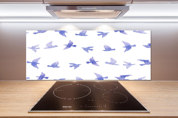 Küchen wandpaneel Schwalben