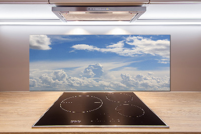 Küchen wandpaneel Wolken am Himmel