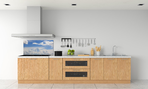 Küchen wandpaneel Wolken am Himmel