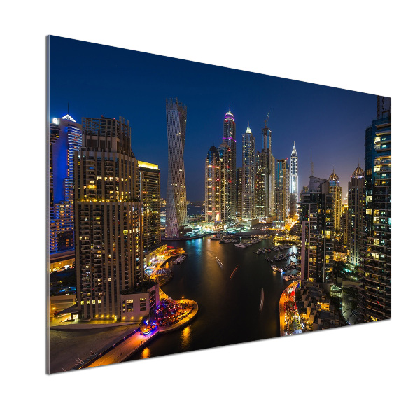 Platte für Küchenrückwand Dubai Marina