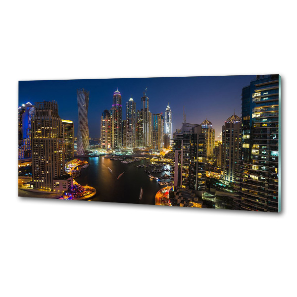 Platte für Küchenrückwand Dubai Marina