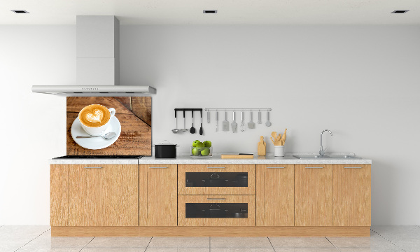 Küchen wandpaneel Kaffee in einer Tasse