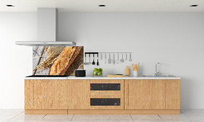 Platte für Küchenrückwand Frisches Baguette