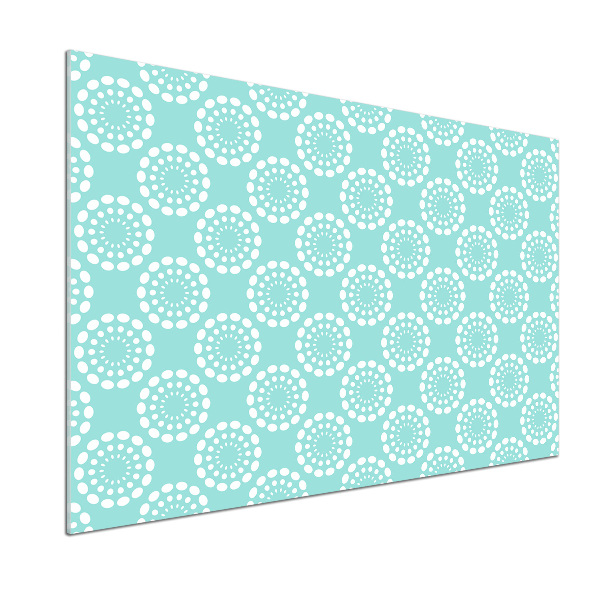 Glasrückwand für die küche Geometrischer Hintergrund