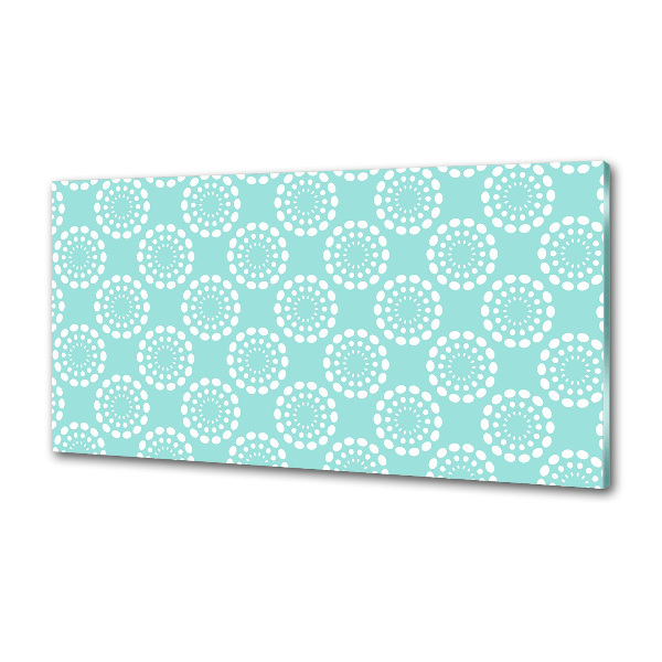 Glasrückwand für die küche Geometrischer Hintergrund