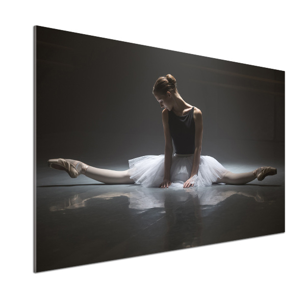 Glasrückwand für die küche Ballerina