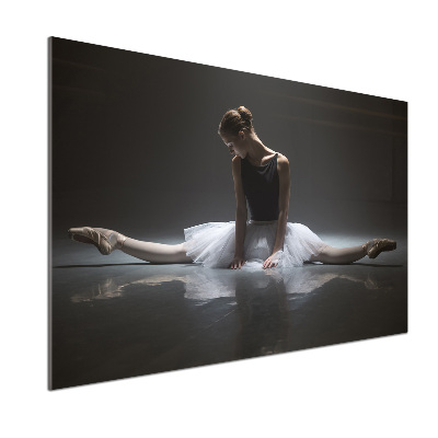 Glasrückwand für die küche Ballerina