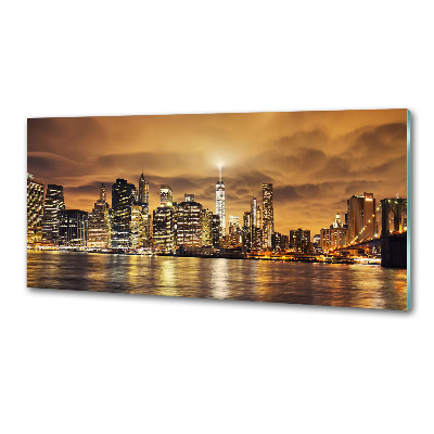 Glasrückwand für die küche Manhattan, New York