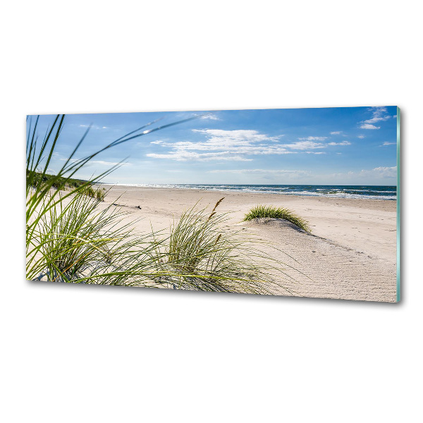 Platte für Küchenrückwand Strand von Mrzeżyno