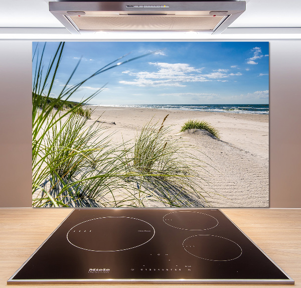 Platte für Küchenrückwand Strand von Mrzeżyno