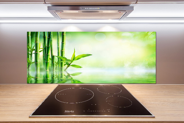 Platte für Küchenrückwand Bambus