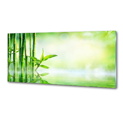 Platte für Küchenrückwand Bambus