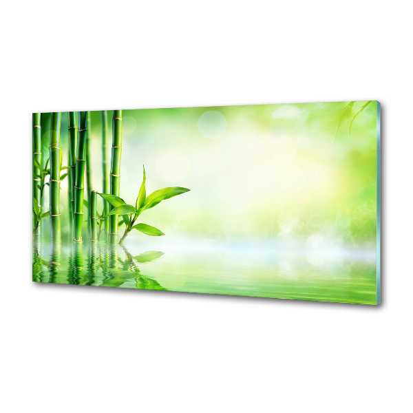 Platte für Küchenrückwand Bambus