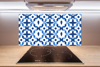 Glasrückwand für die küche Geometrischer Hintergrund