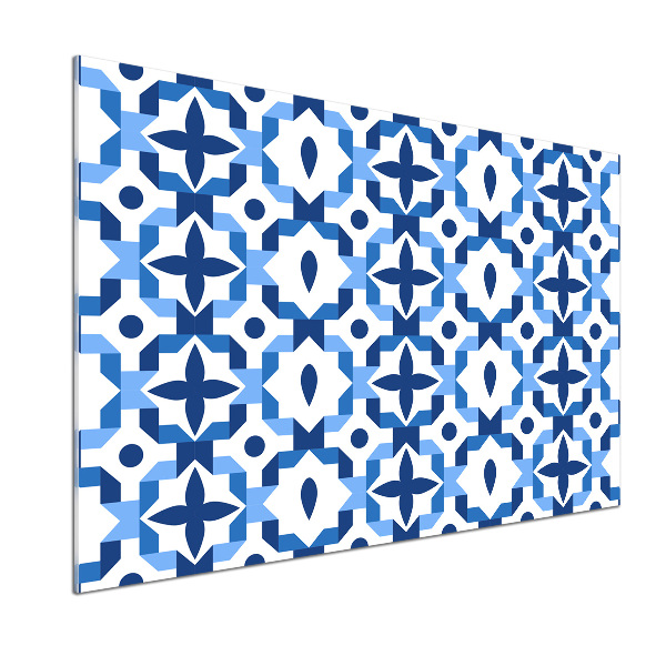 Glasrückwand für die küche Geometrischer Hintergrund