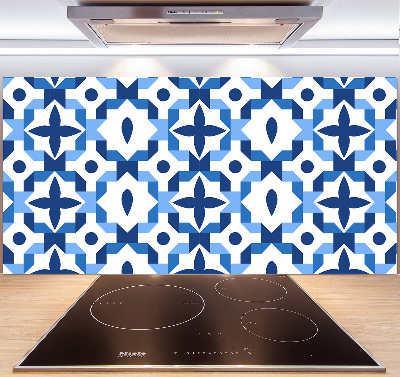 Glasrückwand für die küche Geometrischer Hintergrund