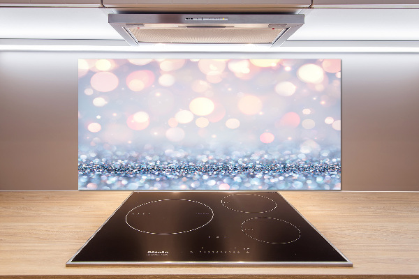 Platte für Küchenrückwand Glänzender Hintergrund