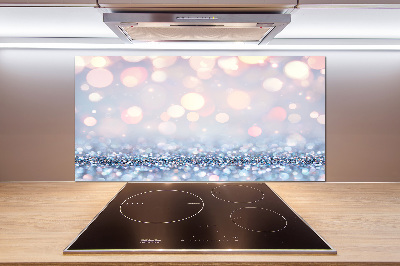 Platte für Küchenrückwand Glänzender Hintergrund