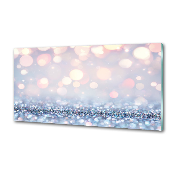 Platte für Küchenrückwand Glänzender Hintergrund