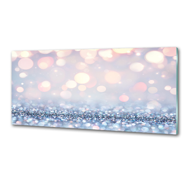 Platte für Küchenrückwand Glänzender Hintergrund