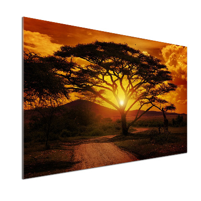 Küchen wandpaneel Westafrika