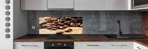 Küchen wandpaneel Kaffeebohnen