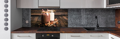 Glasrückwand für die küche Cocktails im Glas